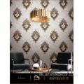 3D Damask PVC Schlafzimmer Dekor Wallpaper